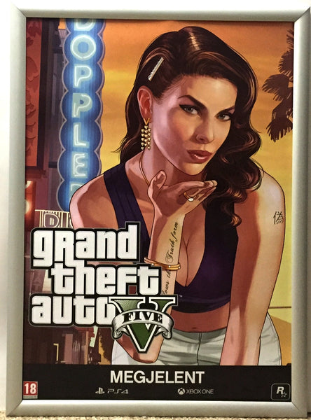 Grand Theft Auto V GTA 5 A2 Promotional Poster #2