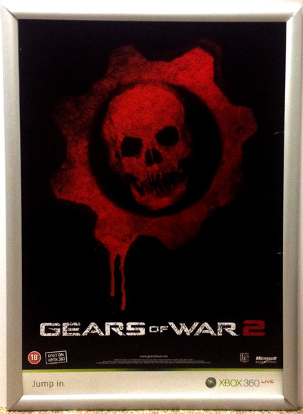 Gears of War 2 GOW A2 Promotional Poster #1