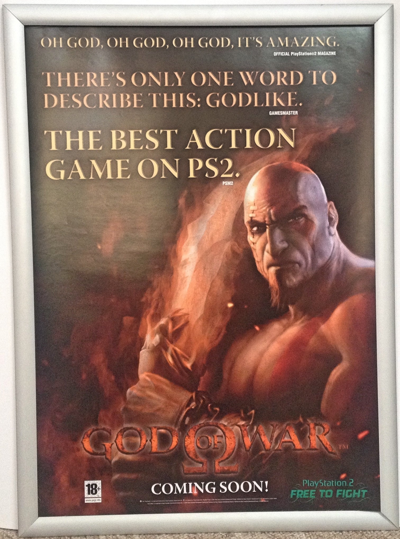 God of store War 2 Promotional Poster