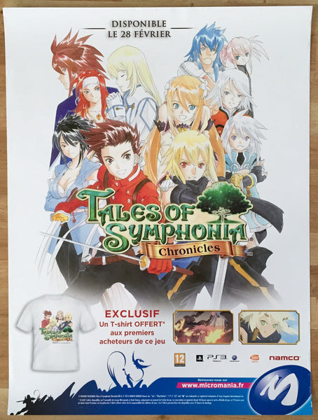 Tales of Symphonia Chronicles Promotional Poster