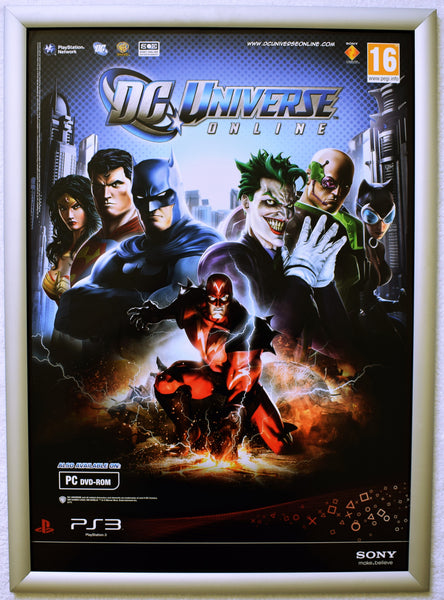 DC Universe Online (A2) Promotional Poster