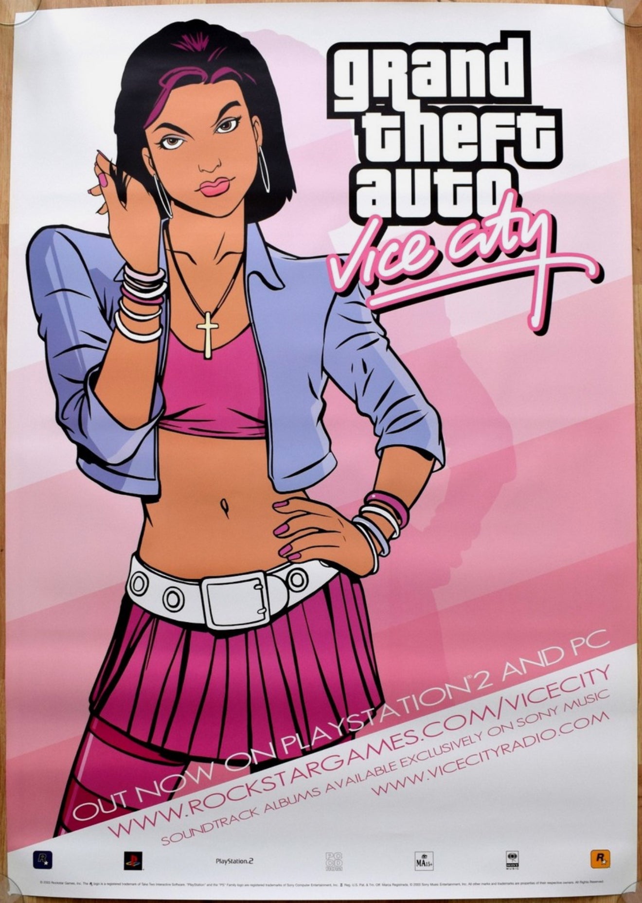 Grand Theft Auto Vice City B1 Poster Set