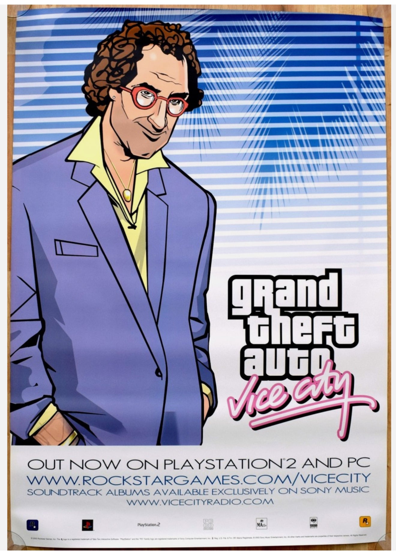 Grand Theft Auto Vice City B1 Poster Set