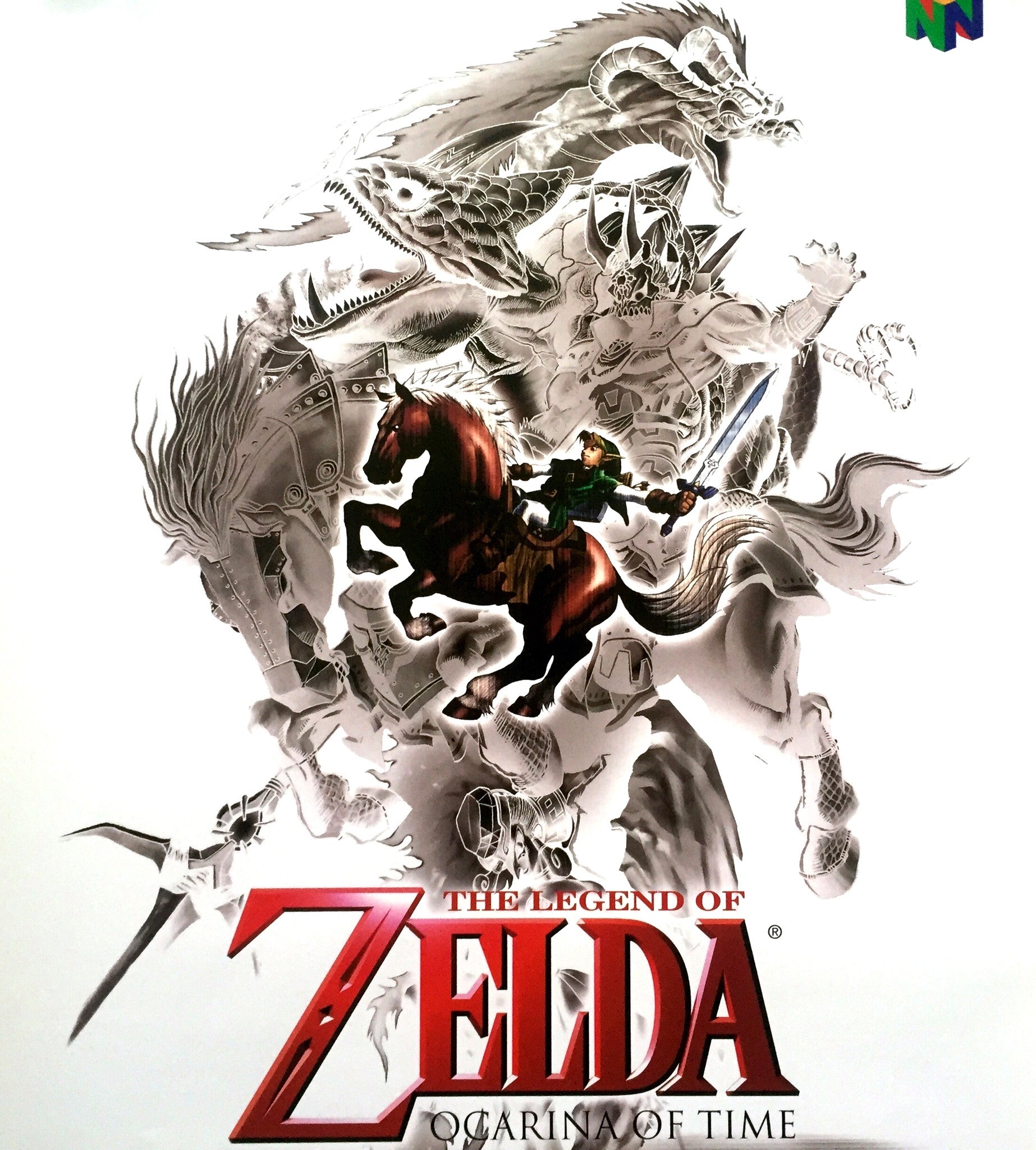 The Legend of Zelda: Ocarina of Time (B2) Japanese Promotional Poster #1