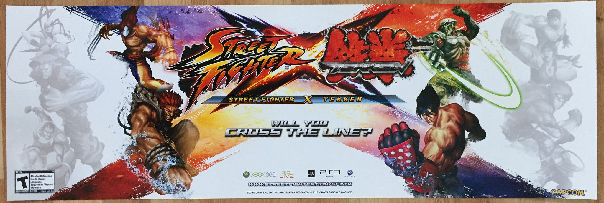 Street Fighter X Tekken Promotional Poster
