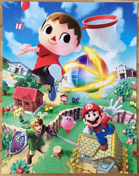 Super Smash Bros Club Nintendo 22" x 28" Poster #1