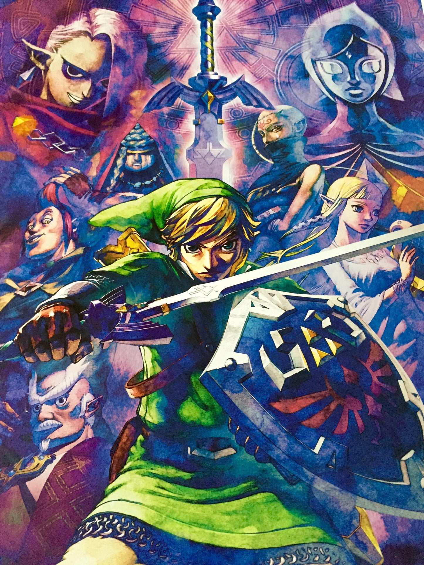 The Legend of Zelda Skyward Sword Club Nintendo 22" x 28" Poster #2