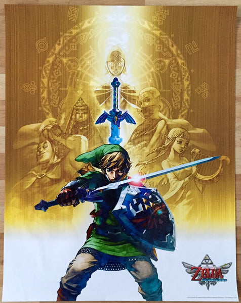 The Legend of Zelda Skyward Sword Club Nintendo 22" x 28" Poster #1