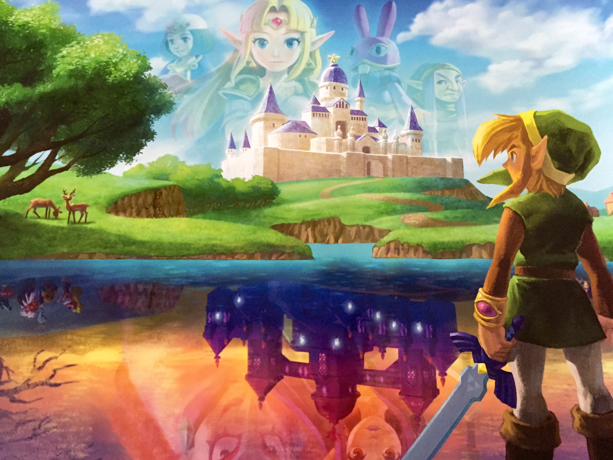 The Legend of Zelda A Link Between Worlds Club Nintendo 22" x 28" Poster #3