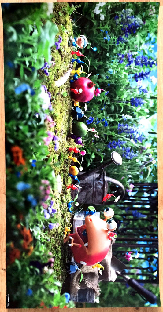 Pikmin 3 Club Nintendo Poster