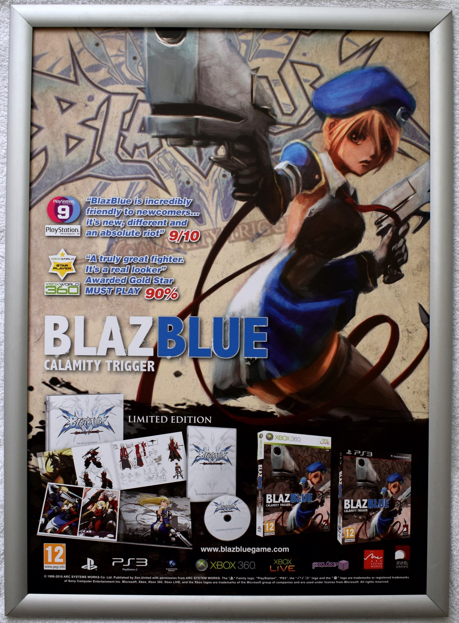 Blue Blaze (A2) Promotional Poster #2