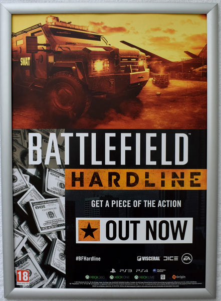 Battlefield Hardline (A2) Promotional Poster