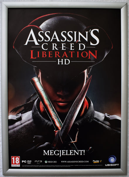 Assassin's Creed Revelations Xbox 360 PS3 Small Promo Poster / Ad Page  Framed