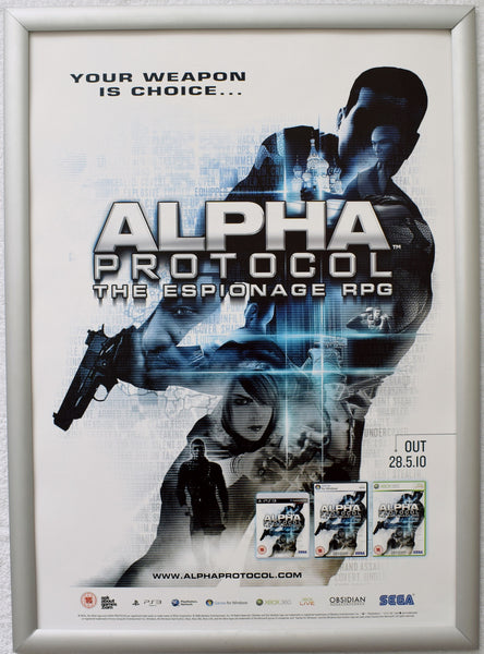 Alpha Protocol (A2) Promotional Poster