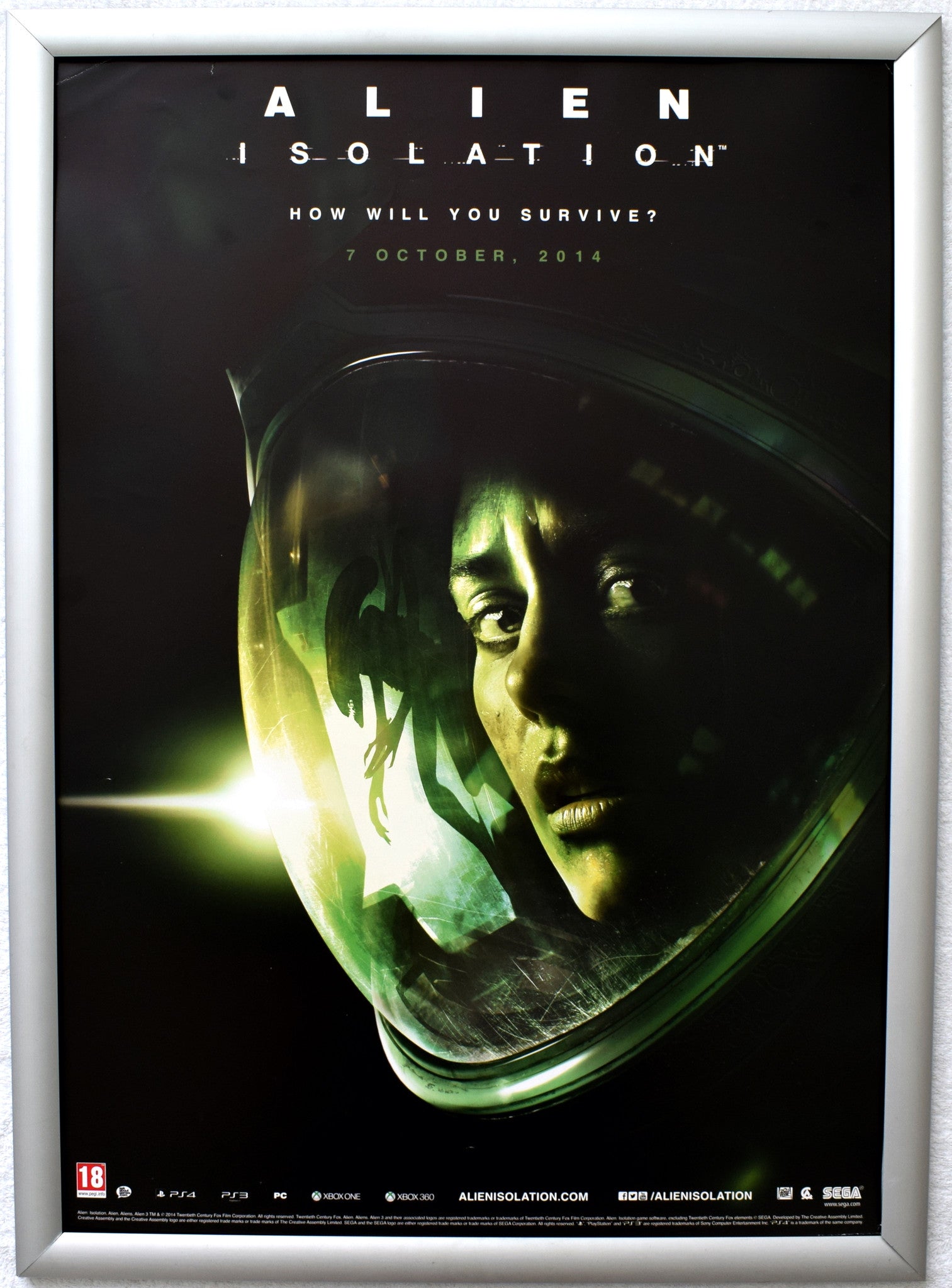 Alien Isolation (A2) Promotional Poster #2 – The Poster Hut