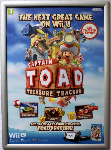 Captain Toad Treasure Tracker (A2) Promotional Poster