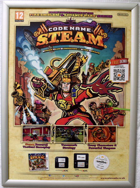 Code Name S.T.E.A.M (A2) Promotional Poster