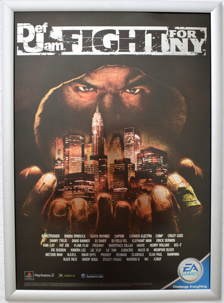 Def Jam Fight For NY New York (A2) Promotional Poster