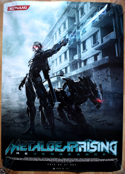 Metal Gear Rising (B2) Japanese Promotional Poster #2