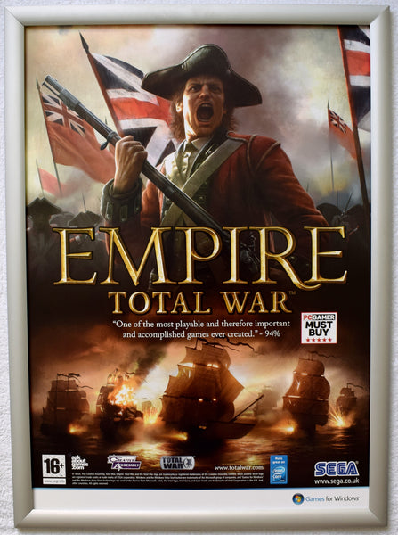 Empire Total War (A2) Promotional Poster