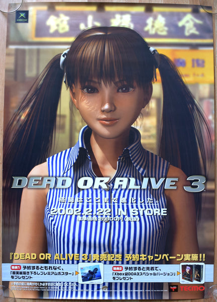 Dead or Alive 3 (B2) Japanese Promotional Poster #3