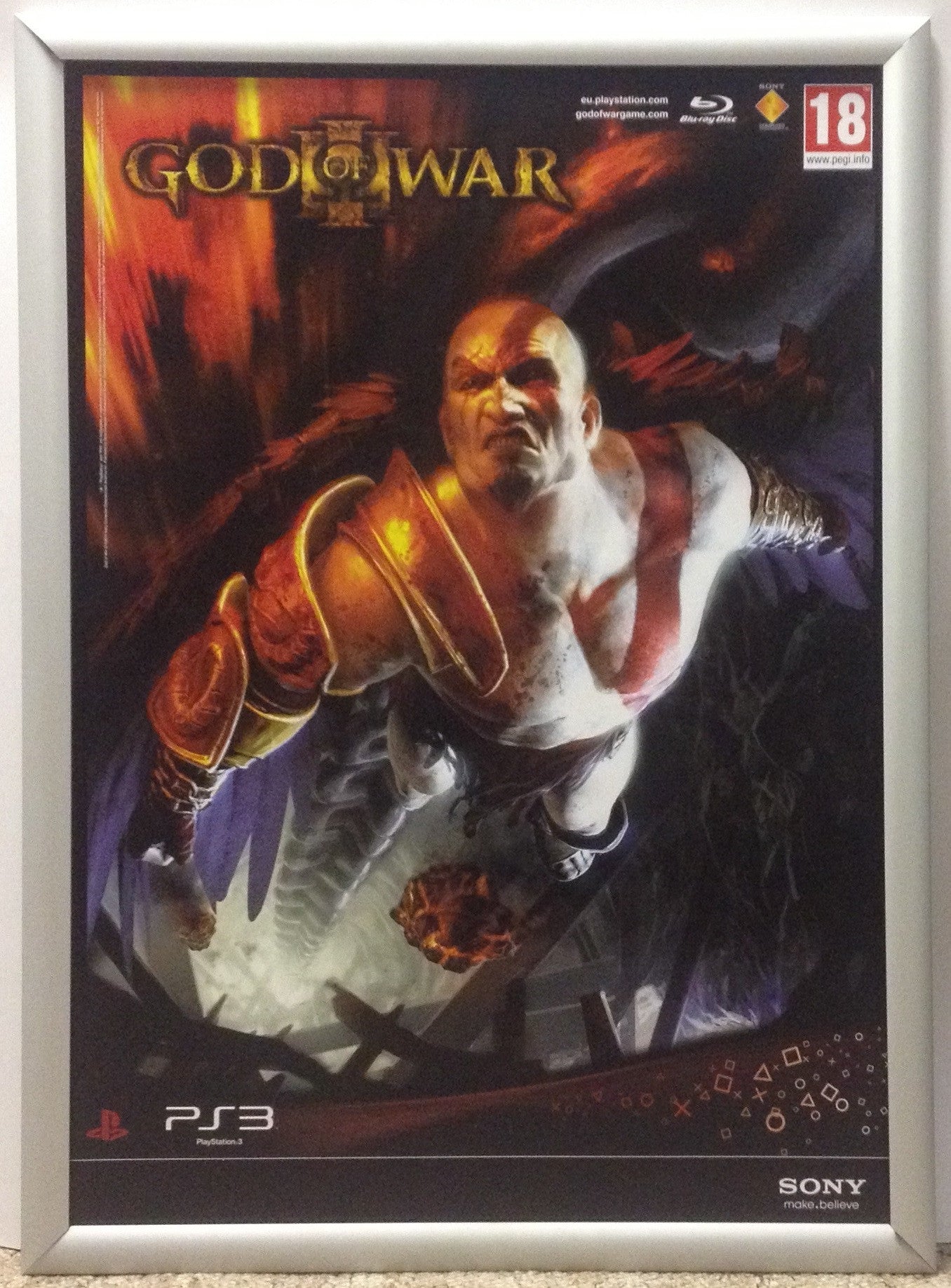 God of War 3 A2 Promotional Poster #2