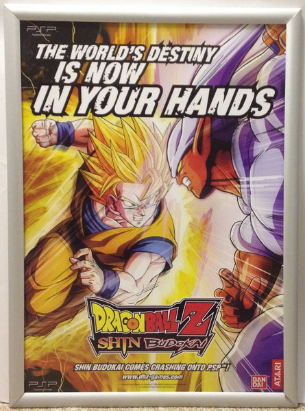 Dragonball Z Shin Budokai A2 Promotional Poster (slight crease)