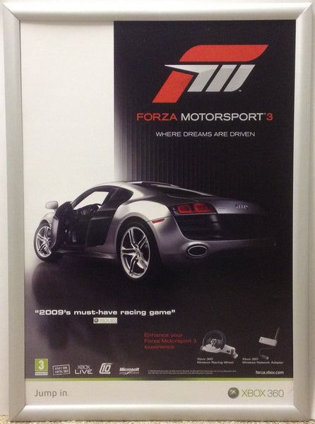 Forza Motorsport 3 A2 Promotional Poster