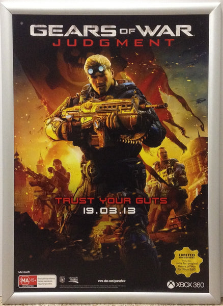Gears of War Judgment A2 Australian Promotional Poster