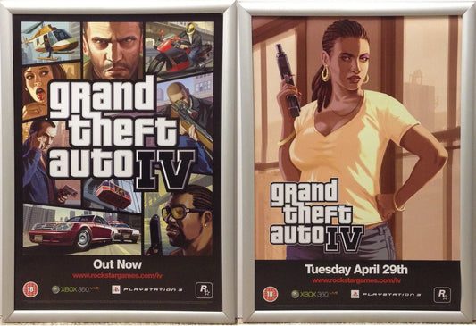 Grand Theft Auto IV GTA A2 Promotional Poster #2