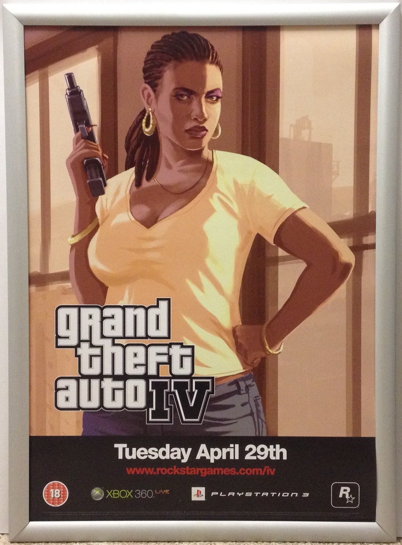 Grand Theft Auto IV GTA A2 Promotional Poster #2