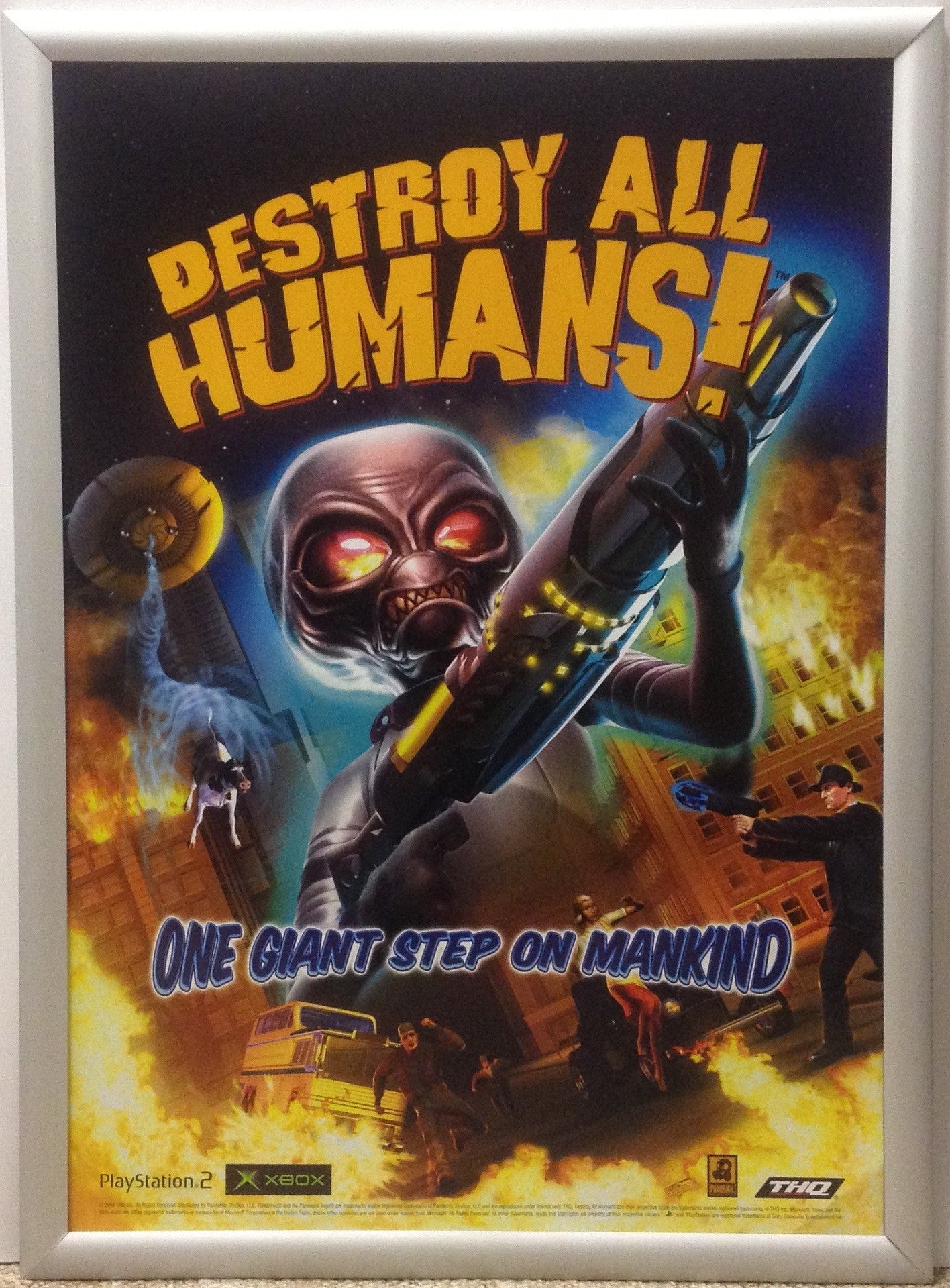 Destroy all Humans (A2) Promotional Poster