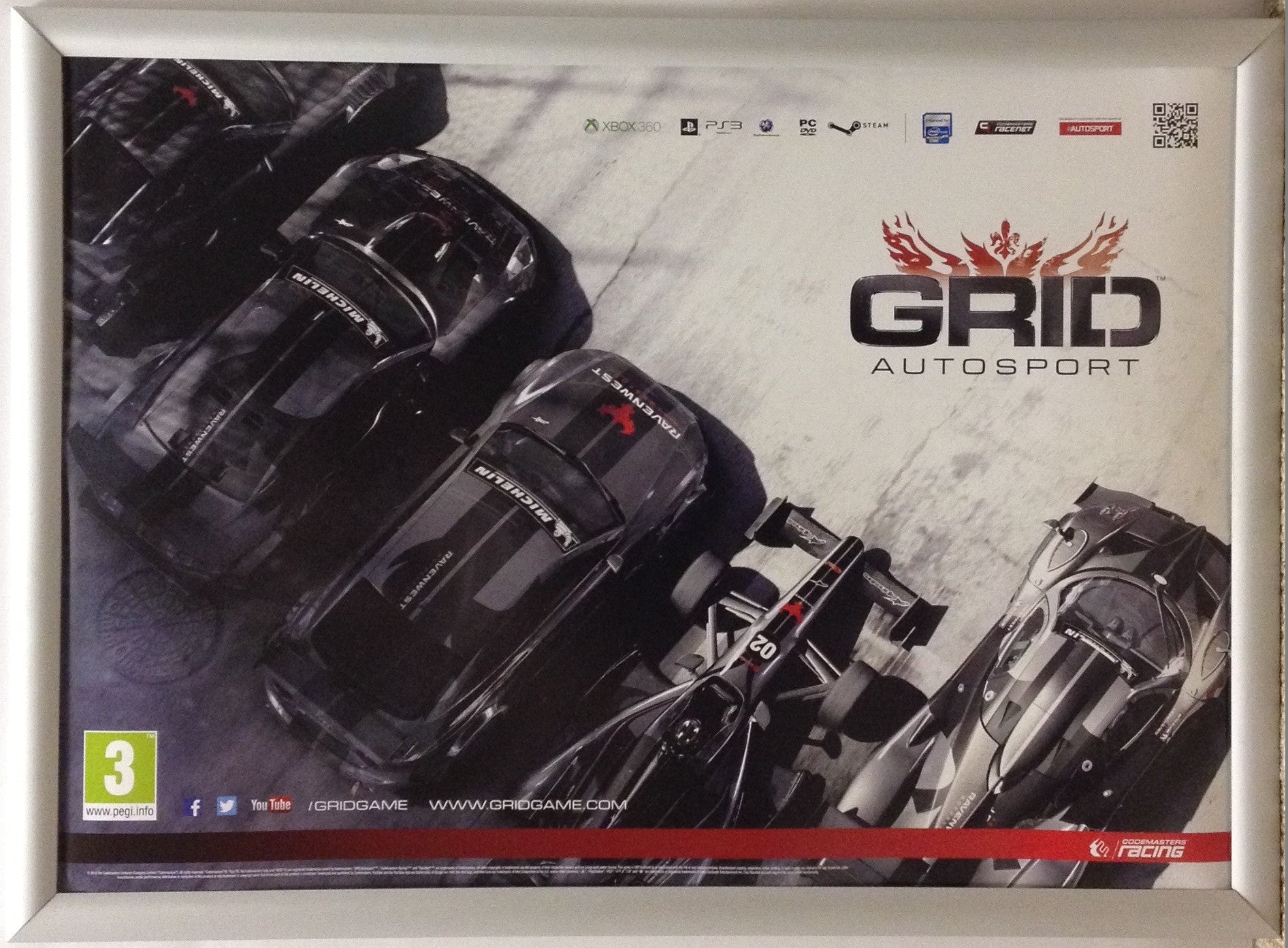 GRID Autosport A2 Promotional Poster #1